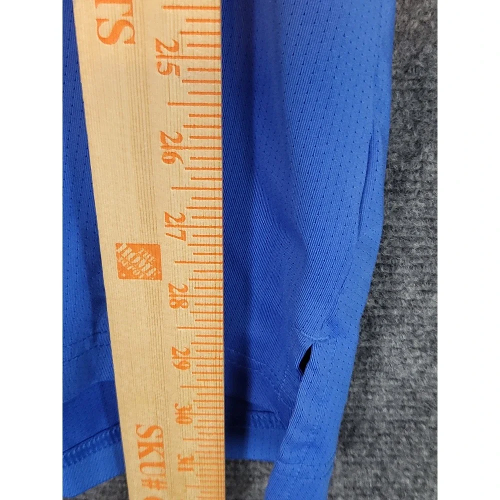Adidas‎ ClimaCool Polo Shirt Mens XL Blue Orange Woodstock Club Golf Casualwear